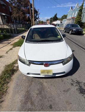 White 2008 Honda Civic LX