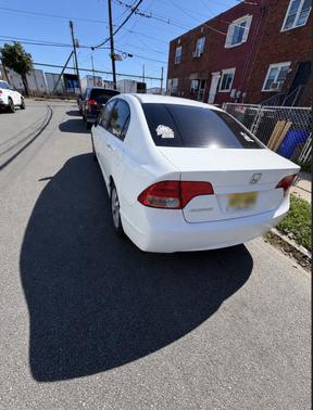 White 2008 Honda Civic LX