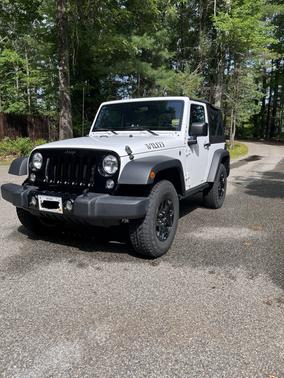 White 2018 Jeep Wrangler JK Sport
