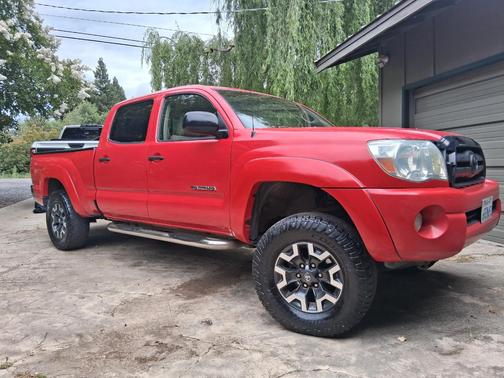 Red 2006 Toyota Tacoma Double Cab