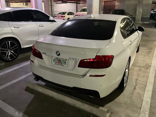 White 2015 BMW 535 i xDrive