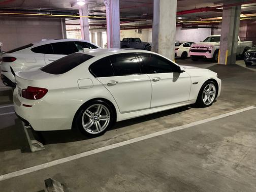 White 2015 BMW 535 i xDrive