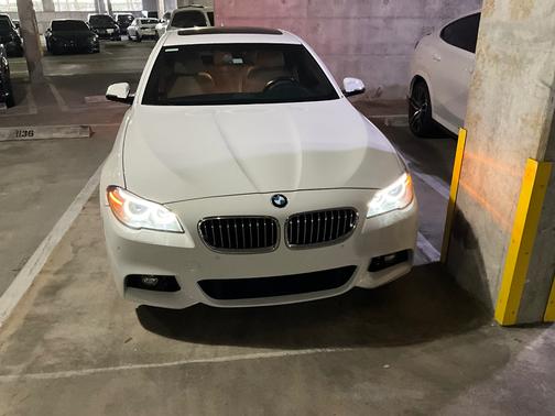 White 2015 BMW 535 i xDrive