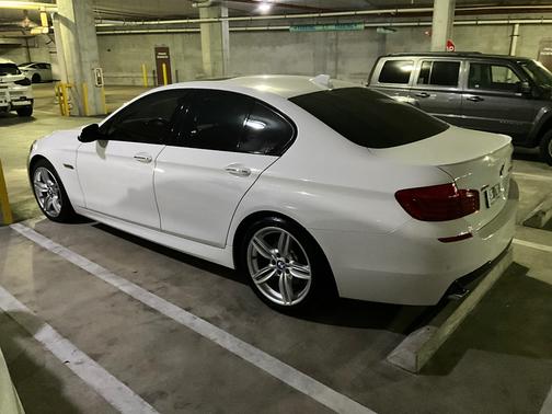 White 2015 BMW 535 i xDrive