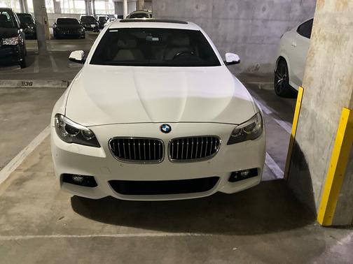 White 2015 BMW 535 i xDrive