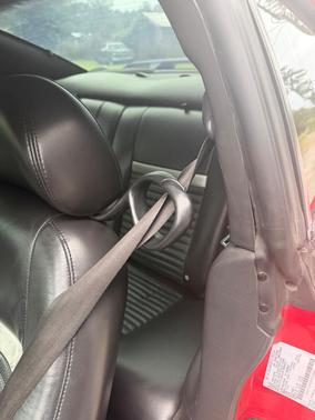 Red 2003 Ford Mustang Mach I