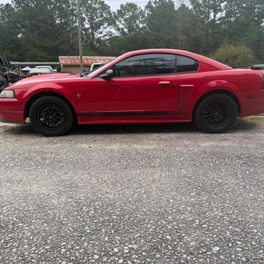 Red 2003 Ford Mustang Mach I