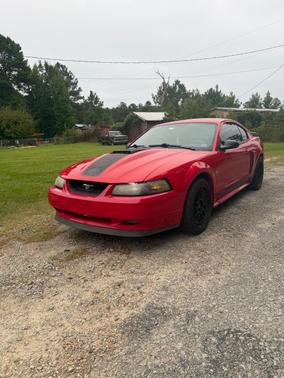 Red 2003 Ford Mustang Mach I