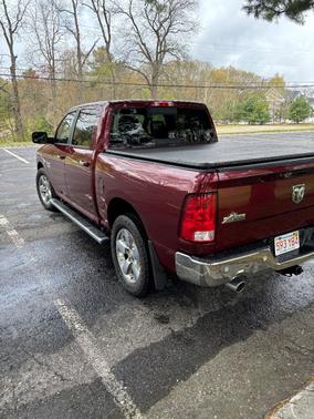 Red 2017 RAM 1500 Big Horn