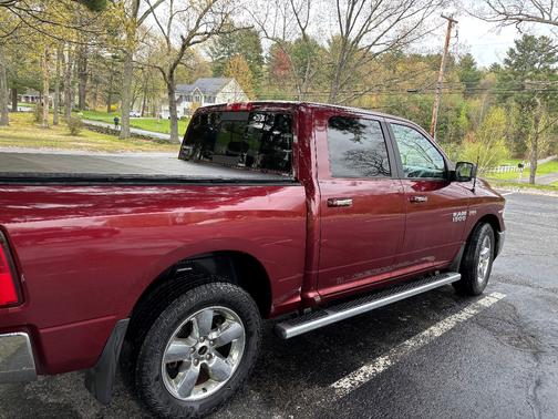 Red 2017 RAM 1500 Big Horn
