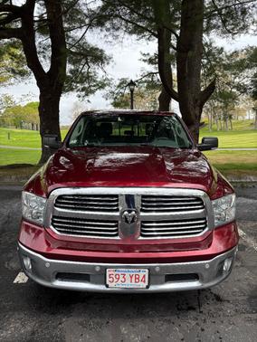 Red 2017 RAM 1500 Big Horn