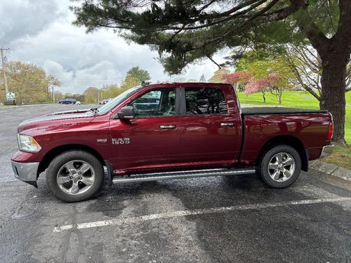 Red 2017 RAM 1500 Big Horn