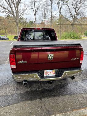 Red 2017 RAM 1500 Big Horn