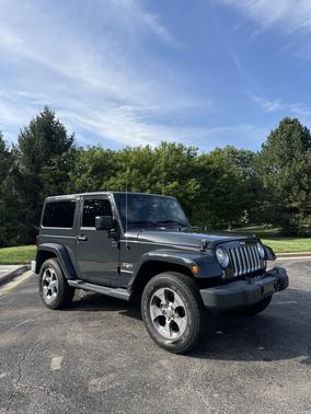 Gray 2017 Jeep Wrangler Sahara