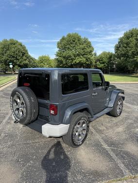 Gray 2017 Jeep Wrangler Sahara