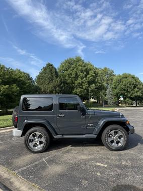 Gray 2017 Jeep Wrangler Sahara