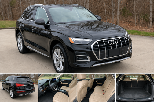 Black 2022 Audi Q5 40 Premium Plus