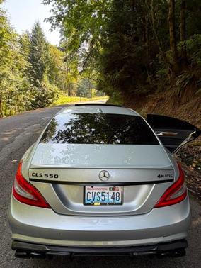 Silver 2012 Mercedes-Benz CLS-Class CLS 550