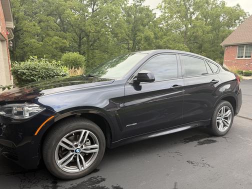 Blue 2018 BMW X6 xDrive35i