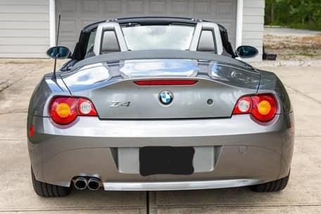 Gray 2003 BMW Z4 2.5i Roadster