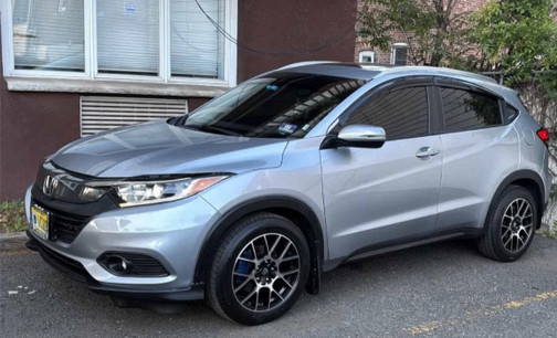 Silver 2019 Honda HR-V EX-L