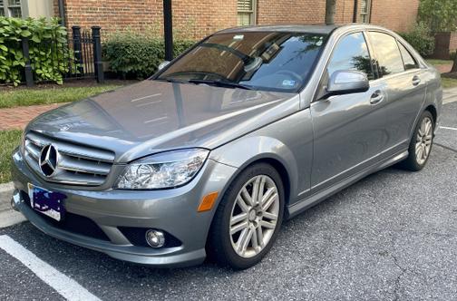 Gray 2009 Mercedes-Benz C-Class C 300 4MATIC Sport