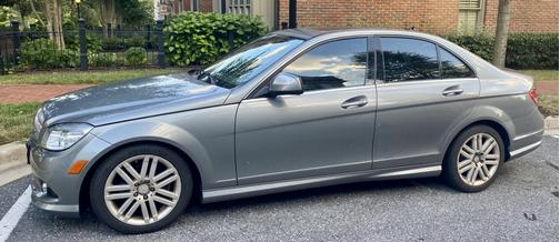 Gray 2009 Mercedes-Benz C-Class C 300 4MATIC Sport