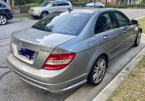 Gray 2009 Mercedes-Benz C-Class C 300 4MATIC Sport