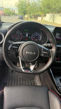 White 2022 Kia Forte GT