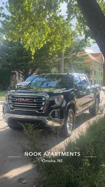 Black 2021 GMC Sierra 1500 SLT
