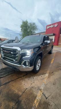 Black 2021 GMC Sierra 1500 SLT