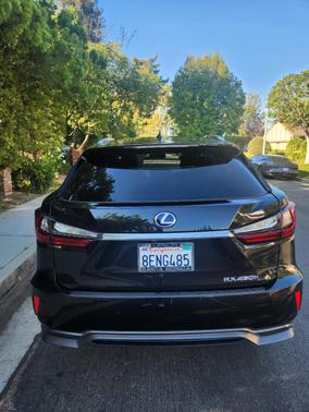 Black 2018 Lexus RX 450h Base