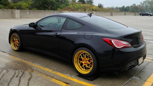 Black 2014 Hyundai Genesis Coupe 2.0T R-Spec