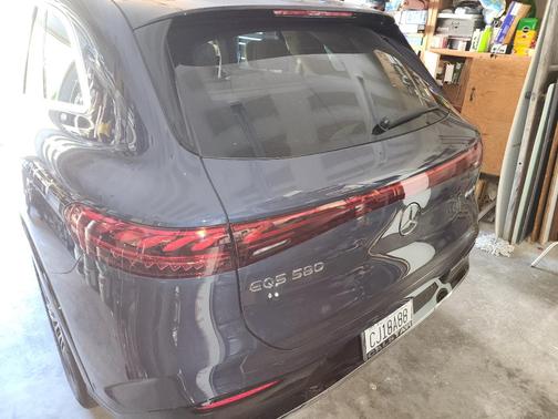 Blue 2023 Mercedes-Benz EQS 580 4MATIC