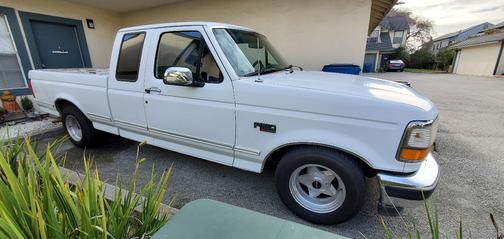 White 1994 Ford F-150 XL SuperCab