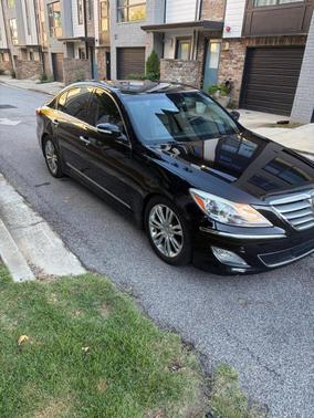 Black 2012 Hyundai Genesis 4.6