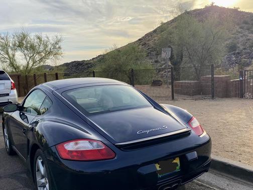 Blue 2007 Porsche Cayman Cayman S