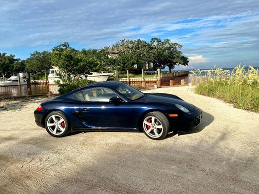 Blue 2007 Porsche Cayman Cayman S