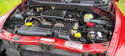 Red 2001 Dodge Durango 4WD