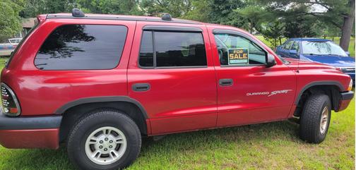 Red 2001 Dodge Durango 4WD