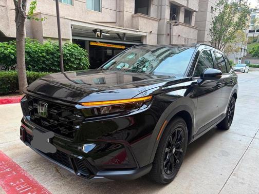 Black 2025 Honda CR-V Hybrid Sport-L