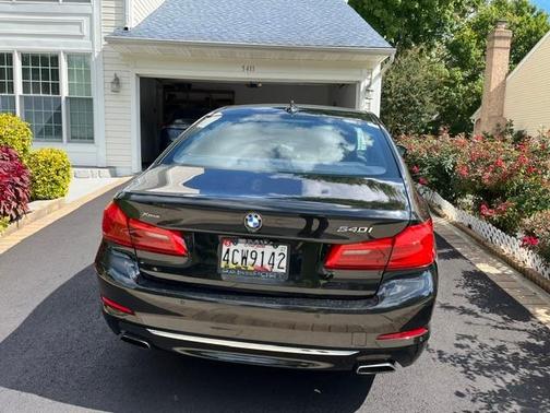 Black 2017 BMW 540 i xDrive