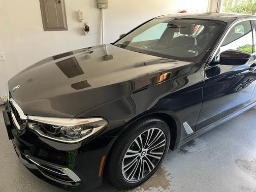 Black 2017 BMW 540 i xDrive