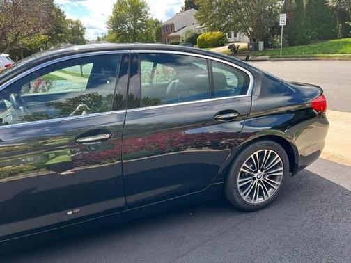 Black 2017 BMW 540 i xDrive