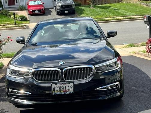 Black 2017 BMW 540 i xDrive