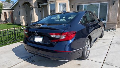 Blue 2019 Honda Accord EX