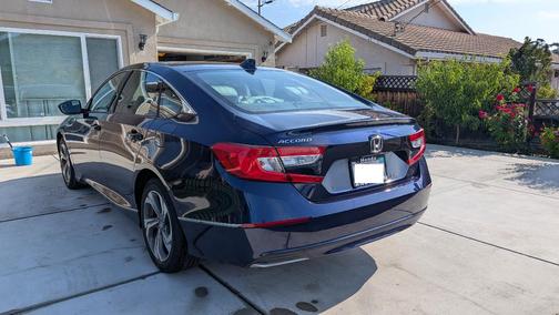Blue 2019 Honda Accord EX