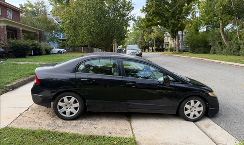 Black 2009 Honda Civic LX