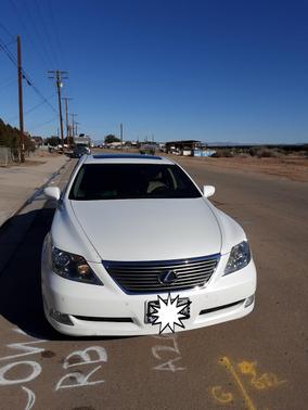 White 2007 Lexus LS 460 Base