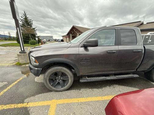 Gray 2021 RAM 1500 Classic Warlock